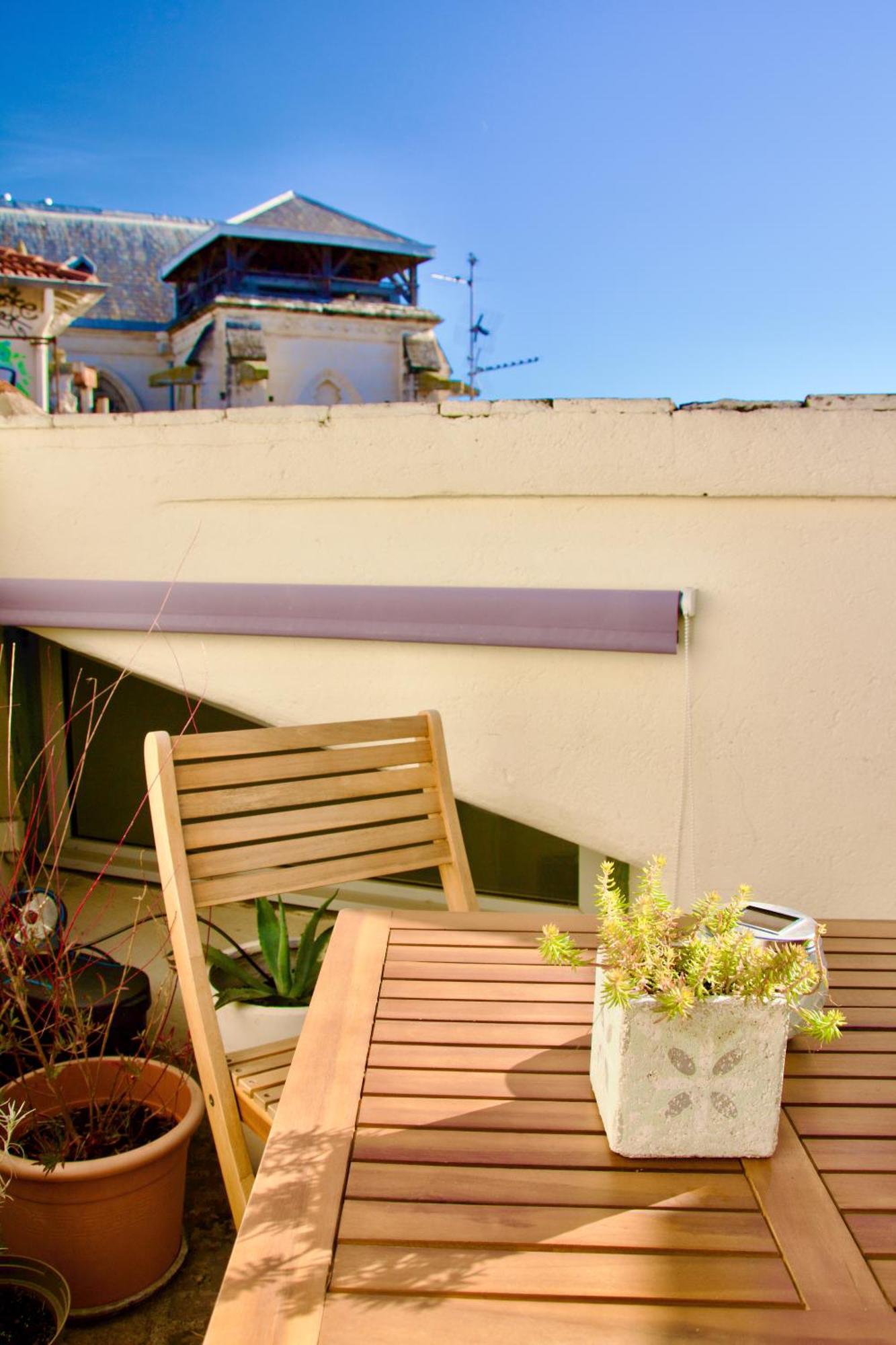 Joli Studio Avec Terrasse-Jardin Sur Les Toits, Coeur Historique Montpellier Exterior foto